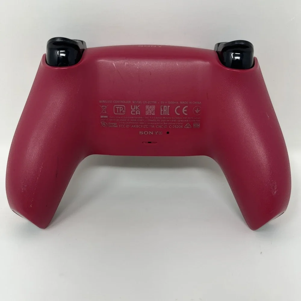 Sony PS5 DualSense Controller Cosmic Red No Battery Missing Ribbons FOR PARTS
